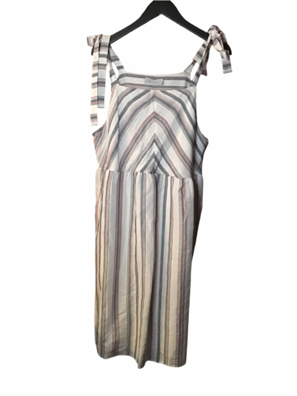 Ces Femme Striped Dress L NWT